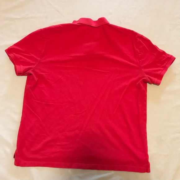 Express 2XL Red Polo Shirt - Picture 3 of 3